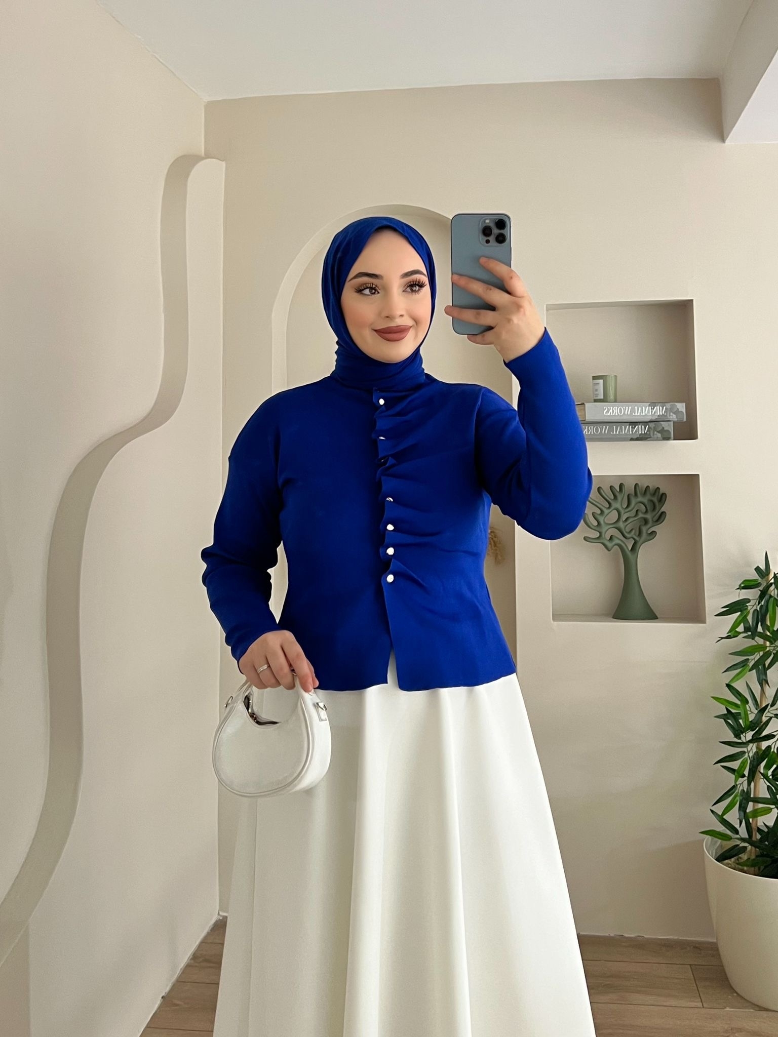 DÜĞMELİ%20HELAN%20BADY%20MAVİ