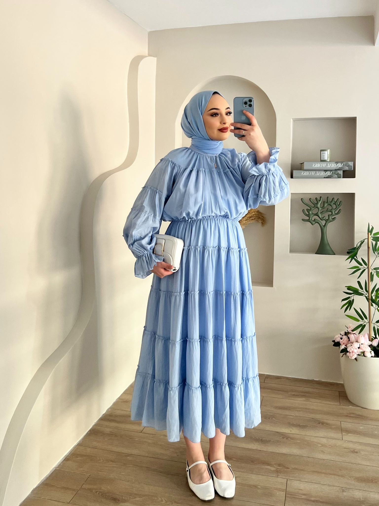 LAURA%20SİMLİ%20MAVİ%20ELBİSE