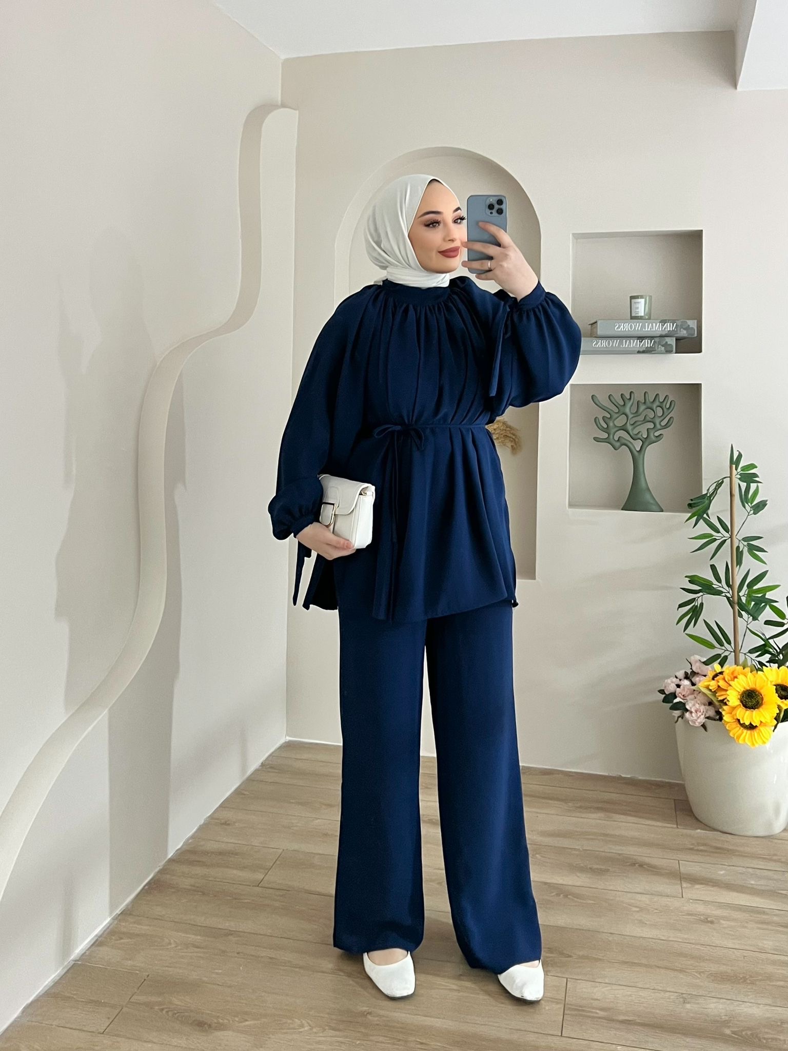 PALAZZO%20LACİVERT%20TAKIM